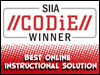 CODiE Award Winner - Best Online Instructional Solution